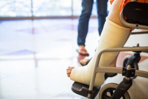 Claim For An Injured Leg In A Hospital