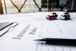Car insurance policy documents 
