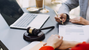 A solicitor explaining the time limit to make a medical negligence claim to their client